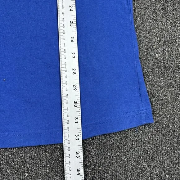 Chicago Cubs T Shirt Casual MLB Baseball Blue Graphic Mens Size 3XL XXXL - Picture 4 of 5